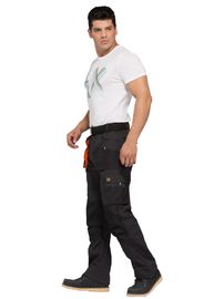 Canvas Work Uniform Pants / Heavy Duty Work Trousers Reinfored With Oxford 600D