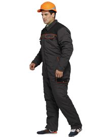 All In One Heavy Duty Winter Work Coveralls With Velcro Adjustment Cuff