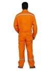 100% Cotton Heavy Duty Work Overalls With Yellow Decorating Reflective Tapes