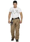 Cordura Reinforcement Heavy Duty Canvas Work Pants Anti Rubbing With Multi Pocket