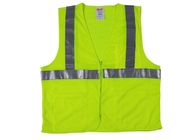 Static Resistance High Visibility Work Uniforms Yellow Mesh Hi Viz Vest With En20471