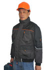 Tough Heavy Duty Industrial Winter Jackets Two Bottom Pockets With Flaps