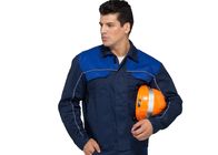 Soft Industrial Mens Jacket , Safety Bright Working Jacket With Adjustable Waistband