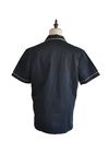 White / Black Restaurant Work Wear , Mens Chef Jacket With Two Patch Bottom Pockets