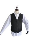 Personalized Restaurant Work Wear Fashion Sleeveless Uniform Design Vest For Waiter