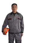 Multi Functional Industrial Work Jackets With Two Contrast Color And Piping
