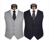 Personalized Restaurant Work Wear Fashion Sleeveless Uniform Design Vest For Waiter