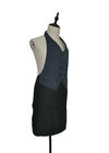 Fashion Easy Care Custom Kitchen Aprons Eco Friendly With Adjustable Side Straps