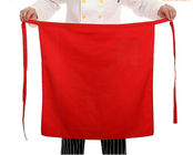 White / Black / Red Restaurant Work Wear Easy Clean Cooking Long Waist Apron