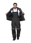 Industrial Warm Winter Workwear Clothing With Elastic Waist And Adjustable Braces