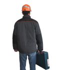 Classic Waterproof Winter Work Jacket , Construction Winter Jacket With Multi Pockets
