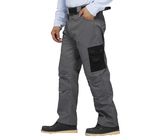 Fashion Work Uniform Pants / Industrial Work Trousers With Contrast Stitching