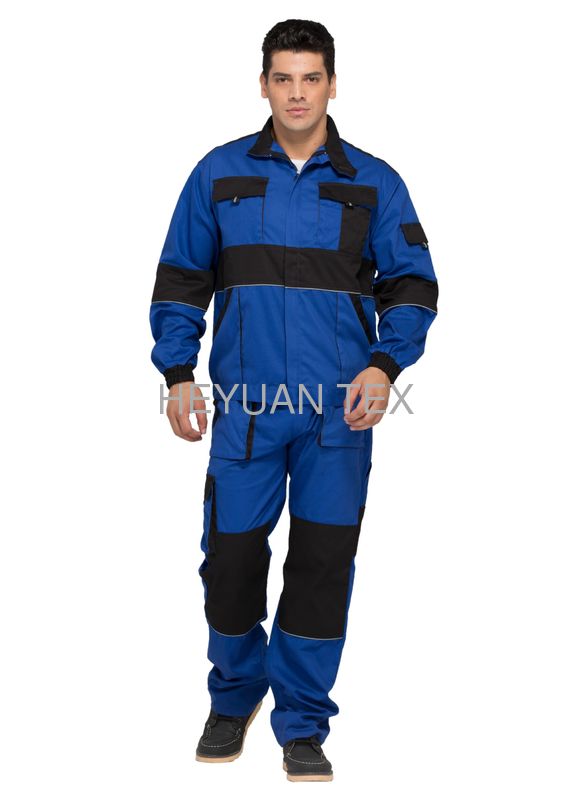 Functional Heavy Duty Workwear / Mens Work Clothes With Pen Pocket For Industry