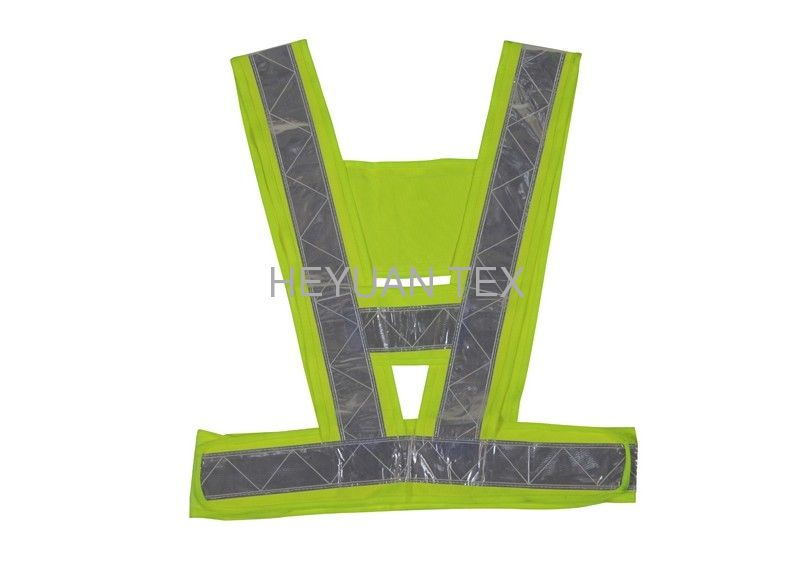 Safety Vest with PVC Tape and Mesh Fabric EN471 CLASS 2 STANDARD