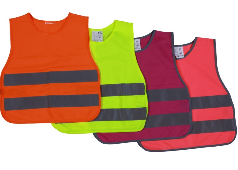 Warning Safety Orange Hi Vis Reflective Vest For School Trip / Social Clubs